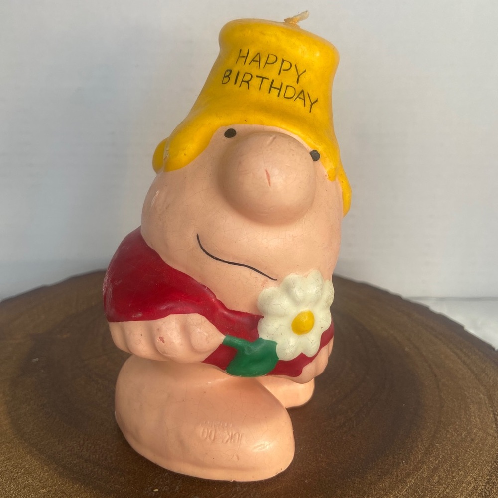 Vintage American Greetings 1982 Ziggy Happy Birthday Candle